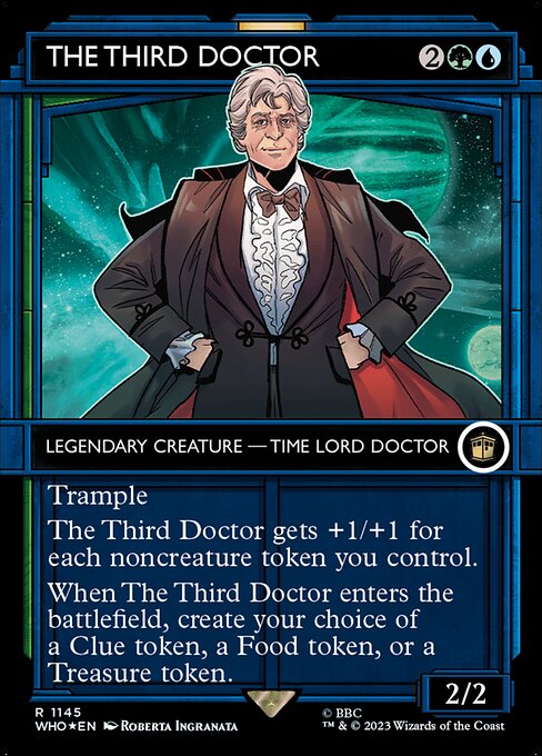 The Third Doctor (1145) [Doctor Who] [Showcase, Borderless]