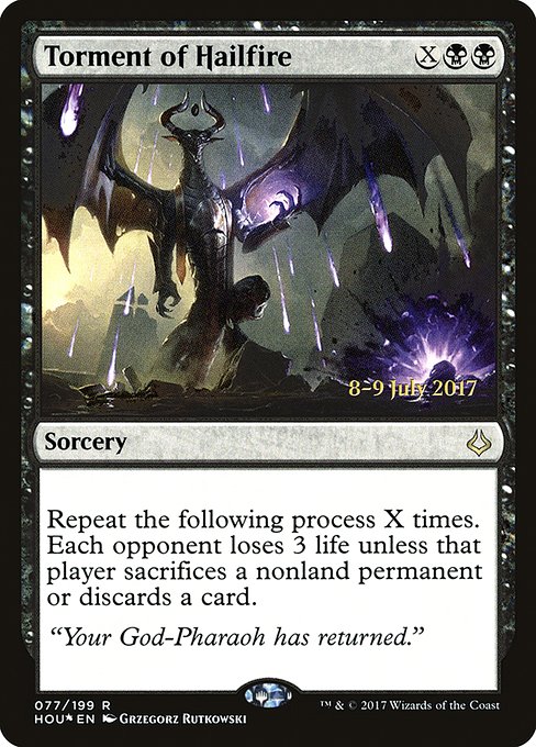 Torment of Hailfire (77s) [Hour of Devastation Promos]