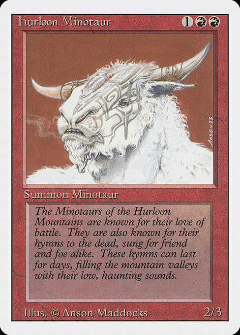 Hurloon Minotaur (159) [Revised Edition]