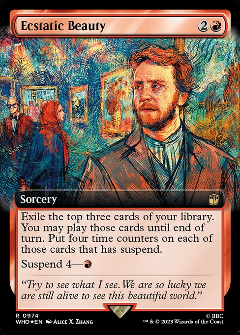 Ecstatic Beauty (974) [Doctor Who] [Extended Art]