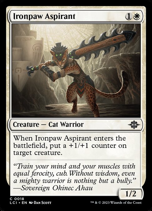 Ironpaw Aspirant (18) [The Lost Caverns of Ixalan]