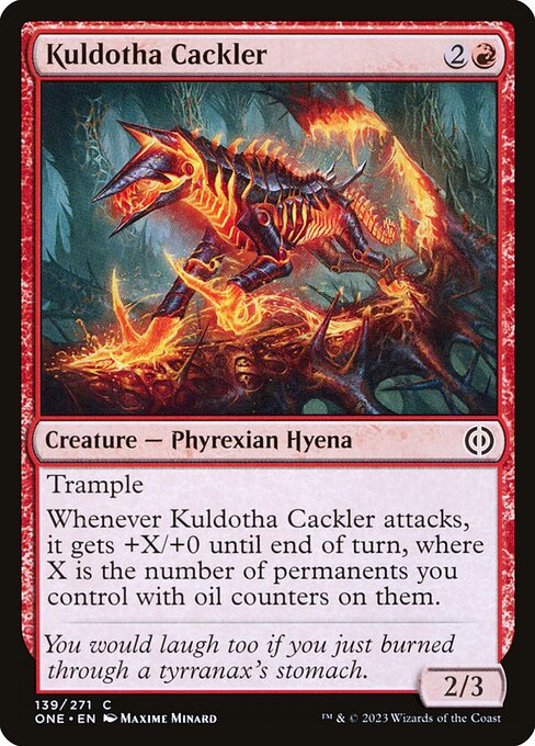 Kuldotha Cackler (139) [Phyrexia: All Will Be One]