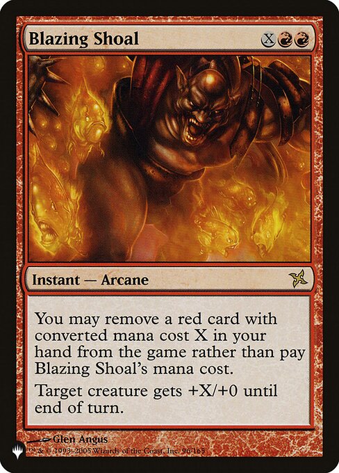 Blazing Shoal (BOK-96) [The List]