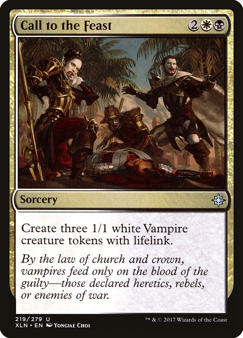 Call to the Feast (219) [Ixalan]
