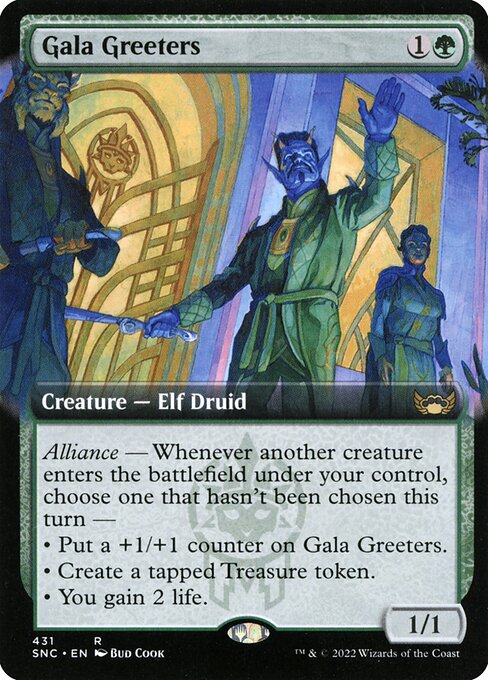 Gala Greeters (431) [Streets of New Capenna] [Extended Art]