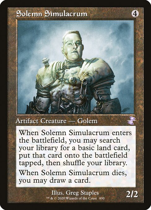Solemn Simulacrum (400) [Time Spiral Remastered]