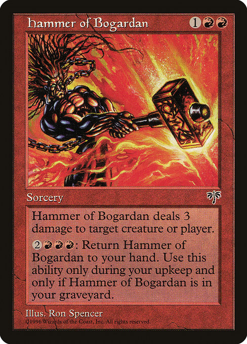 Hammer of Bogardan (181) [Mirage]