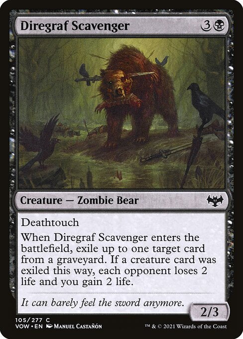 Diregraf Scavenger (105) [Innistrad: Crimson Vow]
