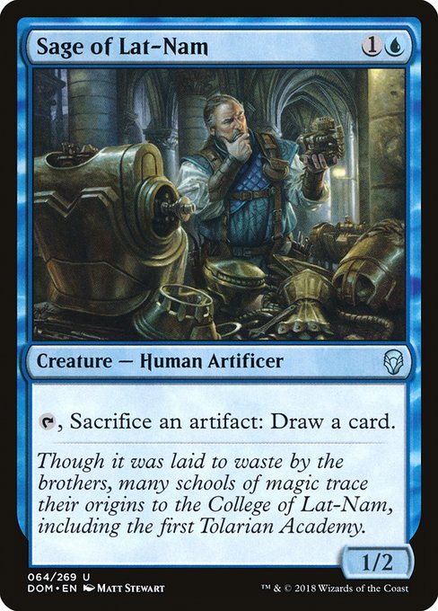 Sage of Lat-Nam (64) [Dominaria]