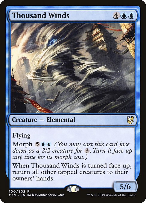 Thousand Winds (100) [Commander 2019]