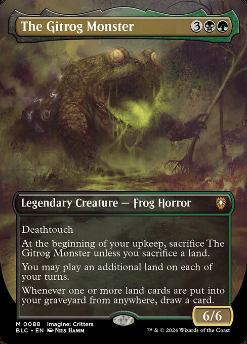 The Gitrog Monster (88) [Bloomburrow Commander]