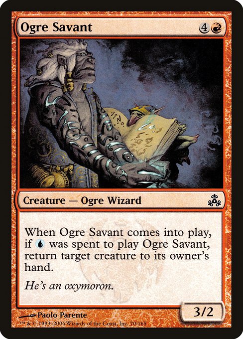 Ogre Savant (70) [Guildpact]
