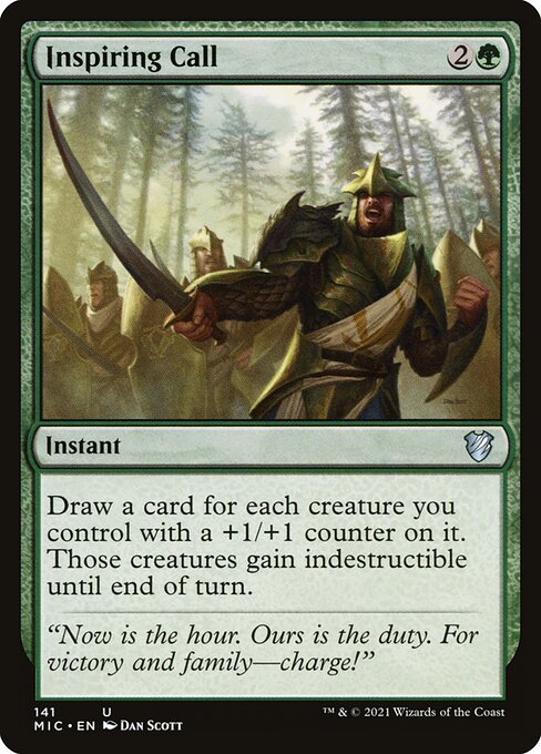 Inspiring Call (141) [Midnight Hunt Commander]