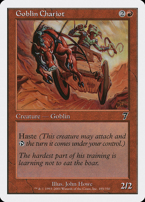 Goblin Chariot (185) [Seventh Edition]
