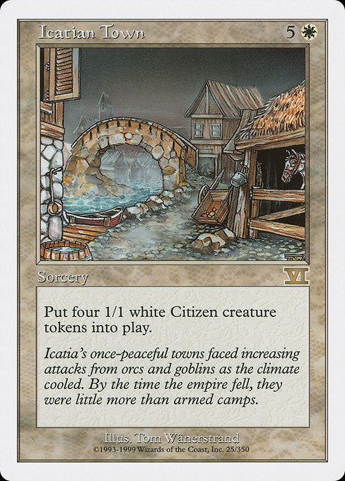 Icatian Town (25) [Classic Sixth Edition]