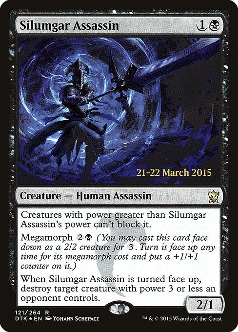 Silumgar Assassin (121s) [Dragons of Tarkir Promos]