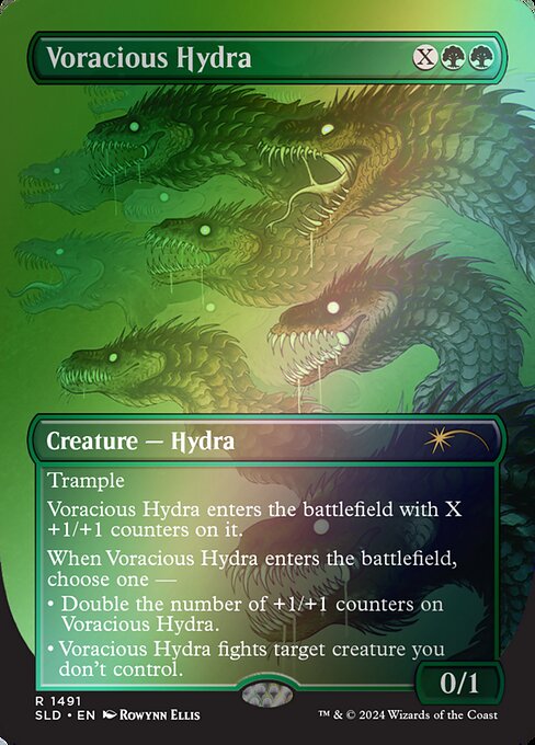 Voracious Hydra (1491★) [Secret Lair Drop]