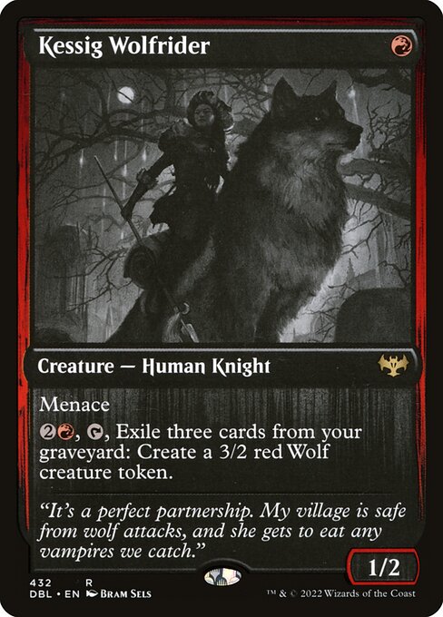 Kessig Wolfrider (432) [Innistrad: Double Feature]