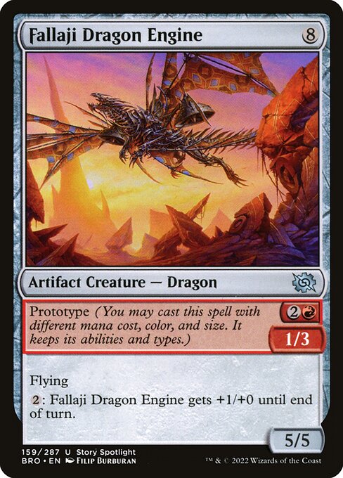 Fallaji Dragon Engine (159) [The Brothers' War]