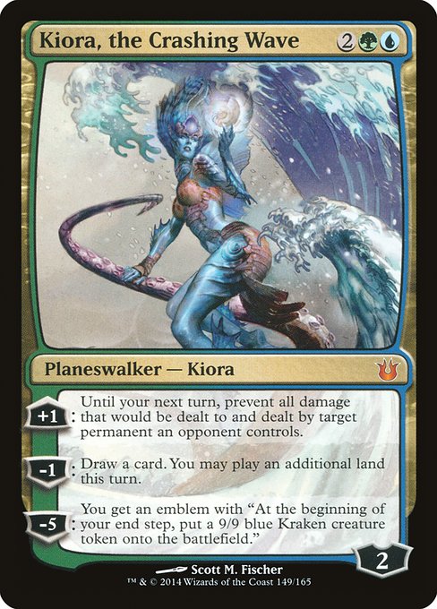 Kiora, the Crashing Wave (149) [Born of the Gods]