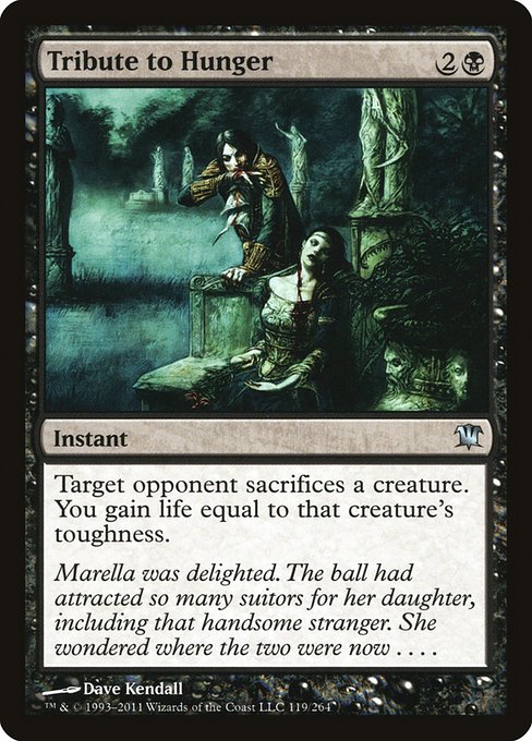 Tribute to Hunger (119) [Innistrad]