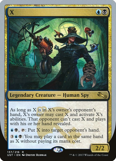 X (137) [Unstable]