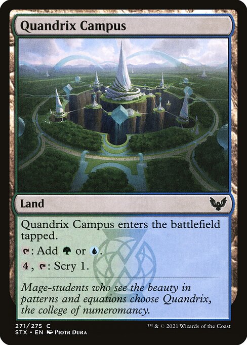 Quandrix Campus (271) [Strixhaven: School of Mages]