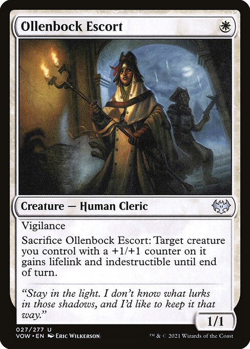 Ollenbock Escort (27) [Innistrad: Crimson Vow]