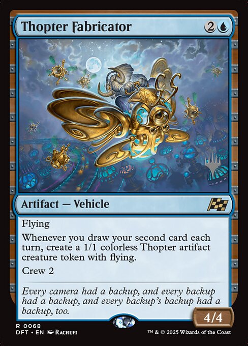 Thopter Fabricator (68p) [Aetherdrift Promos]