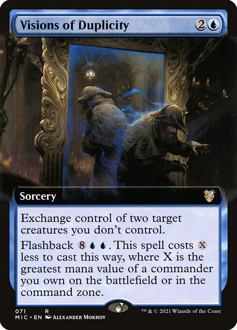Visions of Duplicity (71) [Midnight Hunt Commander] [Extended Art]