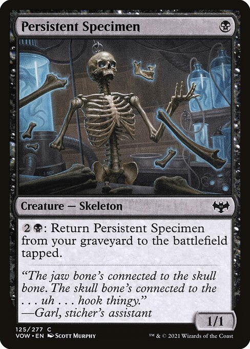 Persistent Specimen (125) [Innistrad: Crimson Vow]