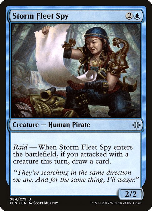 Storm Fleet Spy (84) [Ixalan]