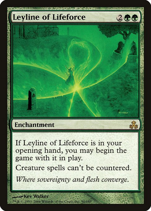 Leyline of Lifeforce (90) [Guildpact]