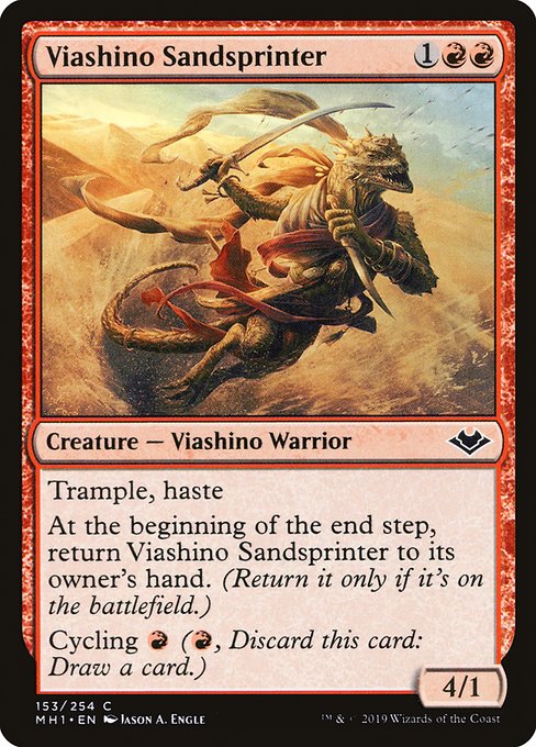 Viashino Sandsprinter (153) [Modern Horizons]