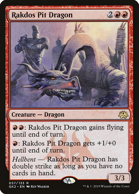 Rakdos Pit Dragon (57) [RNA Guild Kit]
