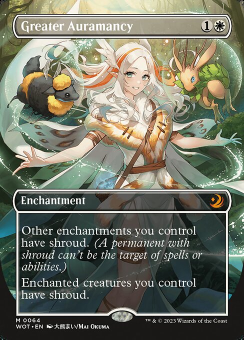 Greater Auramancy (64) [Wilds of Eldraine: Enchanting Tales] [Borderless]
