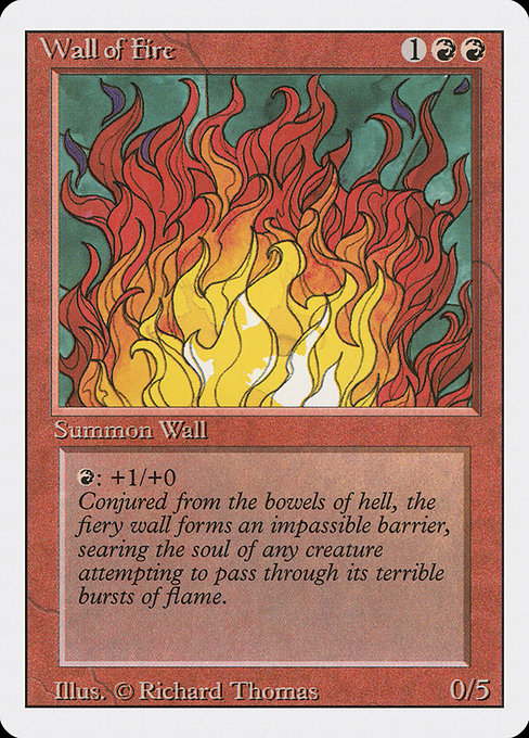Wall of Fire (183) [Revised Edition]