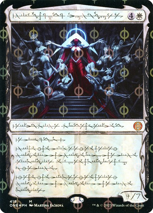Elesh Norn, Mother of Machines (418) [Phyrexia: All Will Be One] [Showcase]