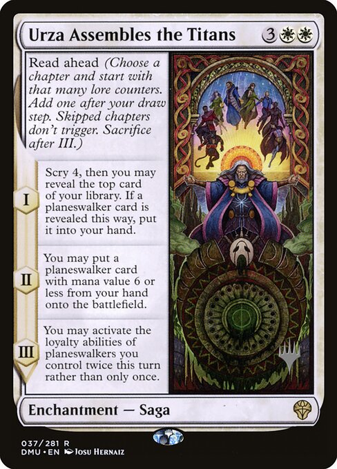 Urza Assembles the Titans (37p) [Dominaria United Promos]