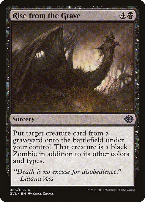 Rise from the Grave (56) [Duel Decks Anthology: Garruk vs. Liliana]