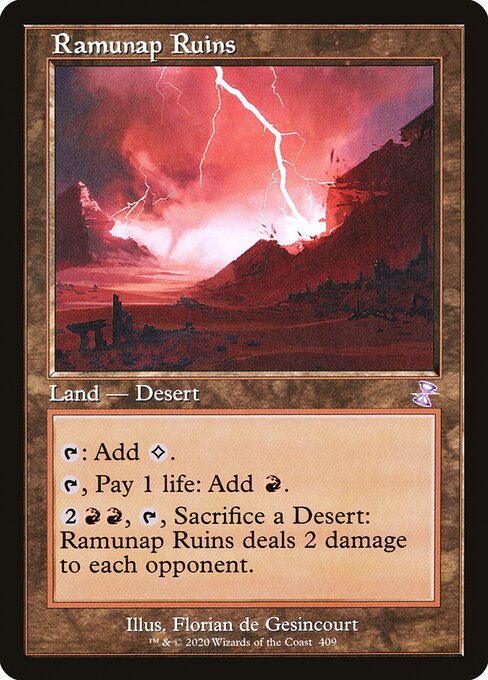 Ramunap Ruins (409) [Time Spiral Remastered]