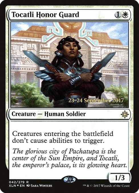 Tocatli Honor Guard (42s) [Ixalan Promos]