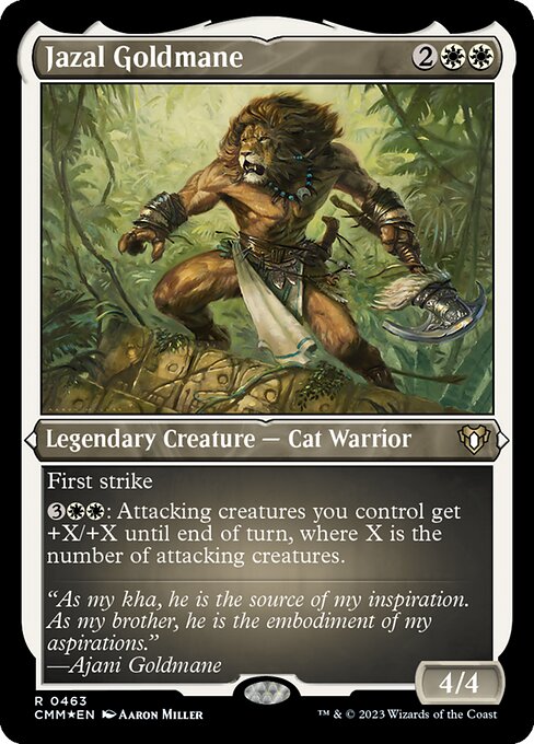 Jazal Goldmane (463) [Commander Masters]