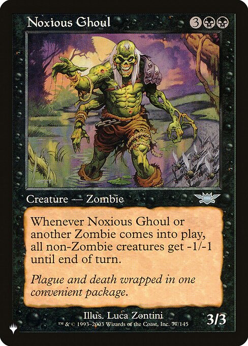 Noxious Ghoul (LGN-77) [The List]