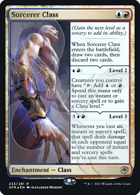 Sorcerer Class (233a) [Adventures in the Forgotten Realms Promos]
