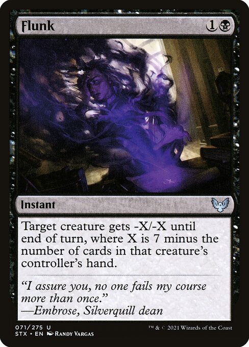 Flunk (71) [Strixhaven: School of Mages]