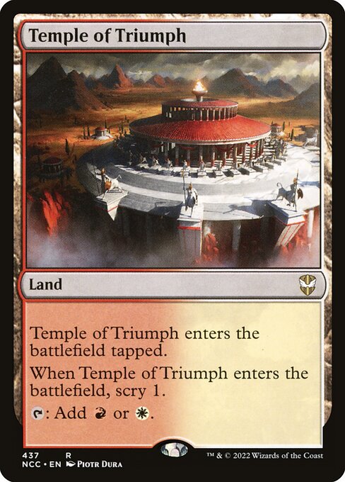 Temple of Triumph (437) [New Capenna Commander]