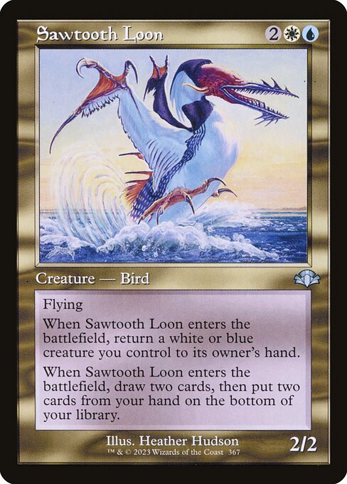 Sawtooth Loon (367) [Dominaria Remastered]