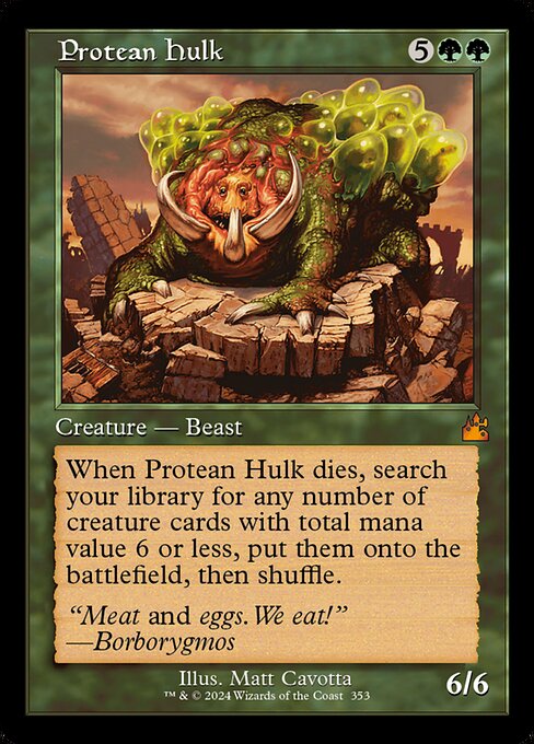 Protean Hulk (353) [Ravnica Remastered]