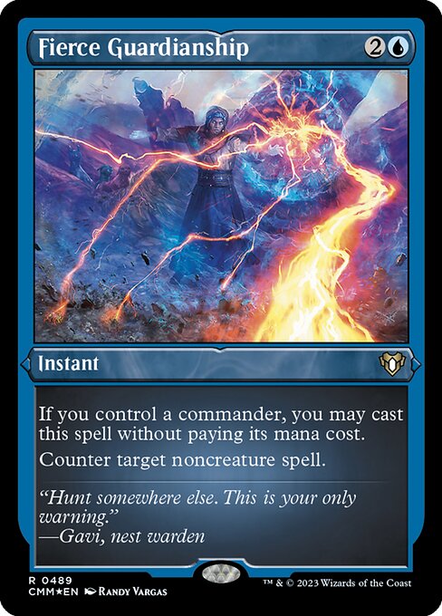 Fierce Guardianship (489) [Commander Masters]